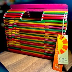 C&C Beach Collection bamboo purse
